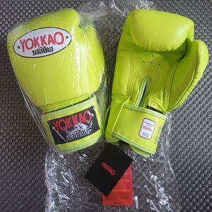 "YOKKAO" - Boxing Gloves 10oz / Unisex / 100% Genuine Cowhide Leather